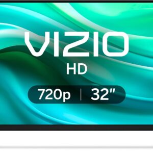 VIZIO HD 32″ 720P LED Smart TV with Dual-Band WiFi 5, TV Apps – VHD32M-0807 (Renewed)