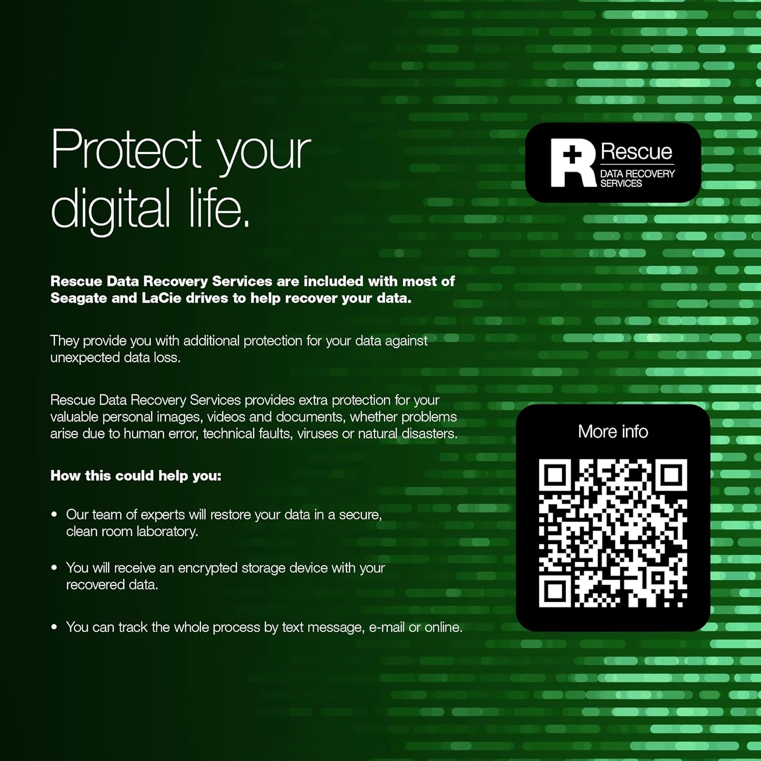 Seagate Expansion 6TB External Hard Drive HDD - USB 3.0, with Rescue Data Recovery Services (STKP6000400) - Image 2