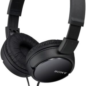 Sony ZX Series Wired On-Ear Headphones, Black MDR-ZX110