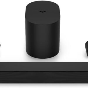 VIZIO 5.1 Soundbar SE, Wireless Subwoofer, Surround Sound w/Dolby Atmos & DTS:X, Bluetooth Speaker, QuickFit™ Compatible – SV510X-08 (New, 2024 Model)