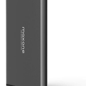 Maxone 500GB Ultra Slim Portable External Hard Drive HDD USB 3.0 Compatible with PC, Laptop, Charcoal Grey