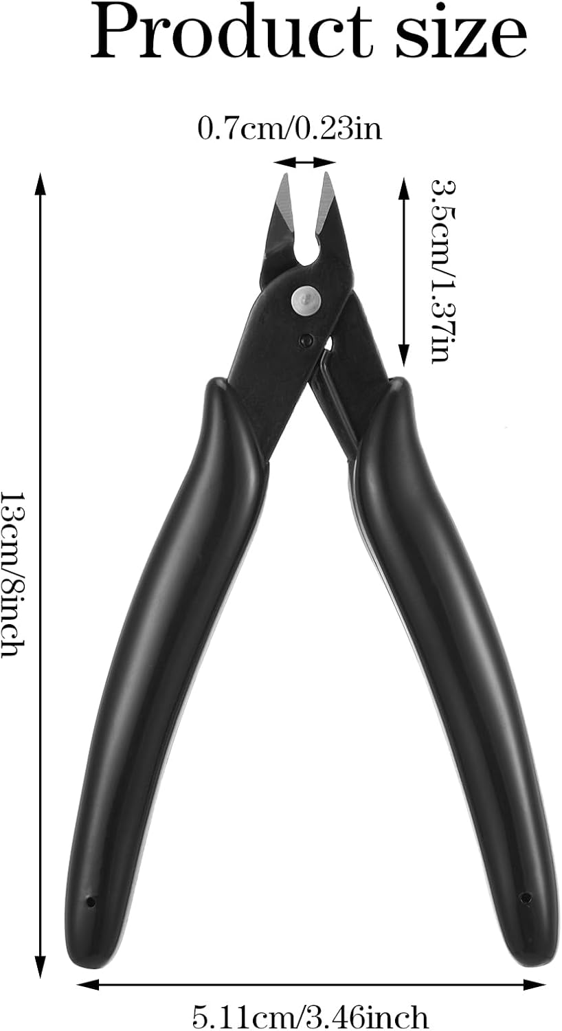 Hair Extension Tools Kit - Keratin Bond Cutting Pliers with An Opening Spring, Mini Hair Pliers for Micro Nano Ring Hair Extensions Opener and Removal Tool - Image 5