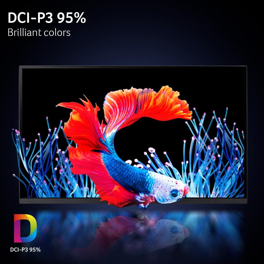 acer Nitro 27 Inch WQHD 2560 x 1440 IPS Gaming Monitor | AMD FreeSync | Up to 180Hz Refresh | Up to 0.5ms | DCI-P3 95% | HDR 10 Support | One Display Port 1.2 & Two HDMI 2.0 | KG271U N3bmiipx - Image 6