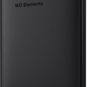 WD 2TB Elements Portable External Hard Drive for Windows, USB 3.2 Gen 1/USB 3.0 for PC & Mac, Plug and Play Ready – WDBU6Y0020BBK-WESN