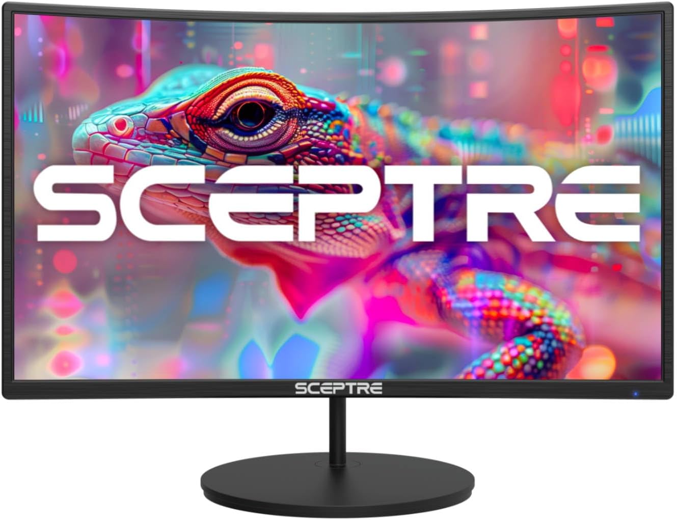 Sceptre Curved 27" FHD 1080p 75Hz LED Monitor HDMI VGA Build-In Speakers, EDGE-LESS Metal Black 2019 (C275W-1920RN)