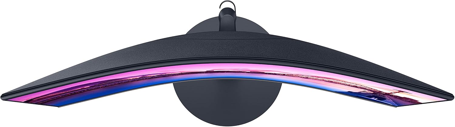 Samsung 27-Inch S39C Series FHD Curved Gaming Monitor, 75Hz, AMD FreeSync, Game Mode, Advanced Eye Comfort, Frameless Display, Built in Speakers, Slim Metal Stand, LS27C392EANXGO, Black - Image 6