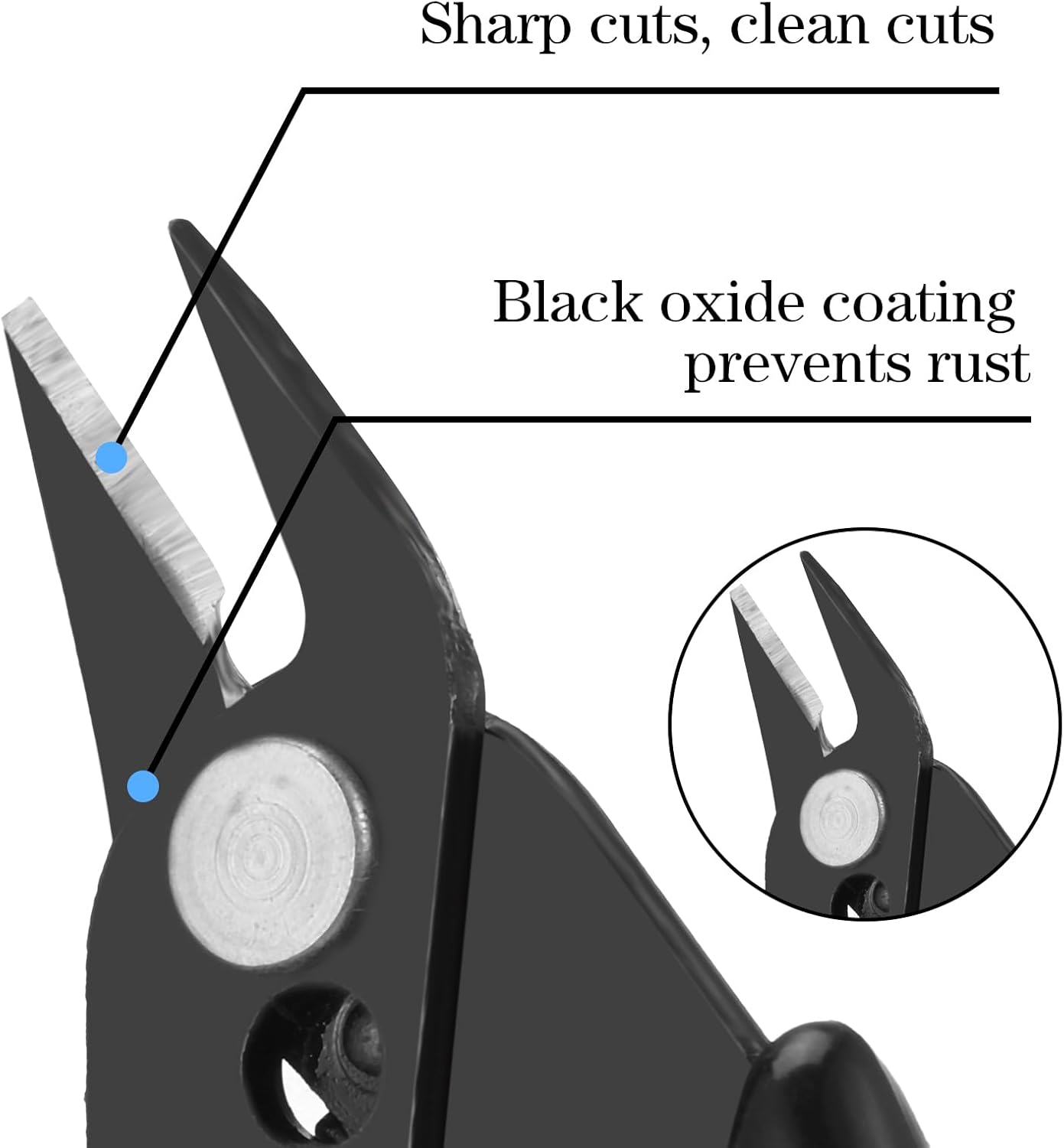 Hair Extension Tools Kit - Keratin Bond Cutting Pliers with An Opening Spring, Mini Hair Pliers for Micro Nano Ring Hair Extensions Opener and Removal Tool - Image 7