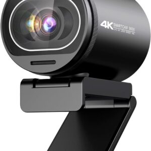 EMEET S600 4K Webcam for Streaming – Sony 1/2.5” Sensor, PDAF Autofocus, 1080P@60FPS, 2 Noise Reduction Mics, Built-in Privacy Cover, 73° FOV, Streaming Camera for Live Commerce/Gaming/Beauty