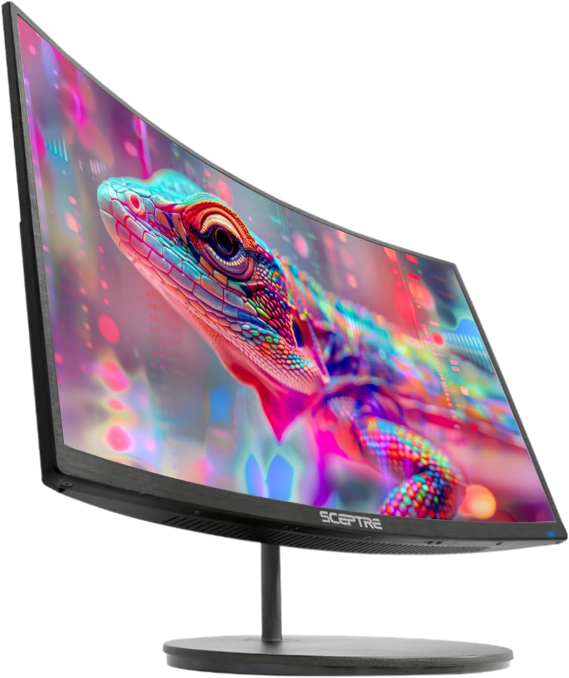 Sceptre Curved 27" FHD 1080p 75Hz LED Monitor HDMI VGA Build-In Speakers, EDGE-LESS Metal Black 2019 (C275W-1920RN) - Image 7