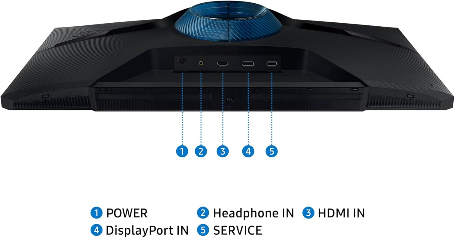 Samsung 27-Inch Odyssey G3 (G30D) Series FHD Gaming Monitor, 1ms, 180Hz, AMD FreeSync, Adjustable Stand, Black Equalizer, Virtual Aim Point, Eye Saver Mode, Flicker-Free, LS27DG302ENXZA - Image 8