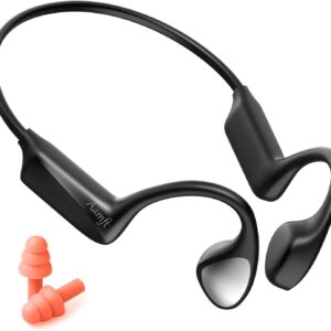 Bone Conduction Headphones – 2025 Upgraded Bluetooth 6.0 Open Ear Headphones with HD Mic, 12hrs Playtime, IPX6 Waterproof Wireless Bone Headphones for Running,Workout,Sport,Gym,Driving,Hiking