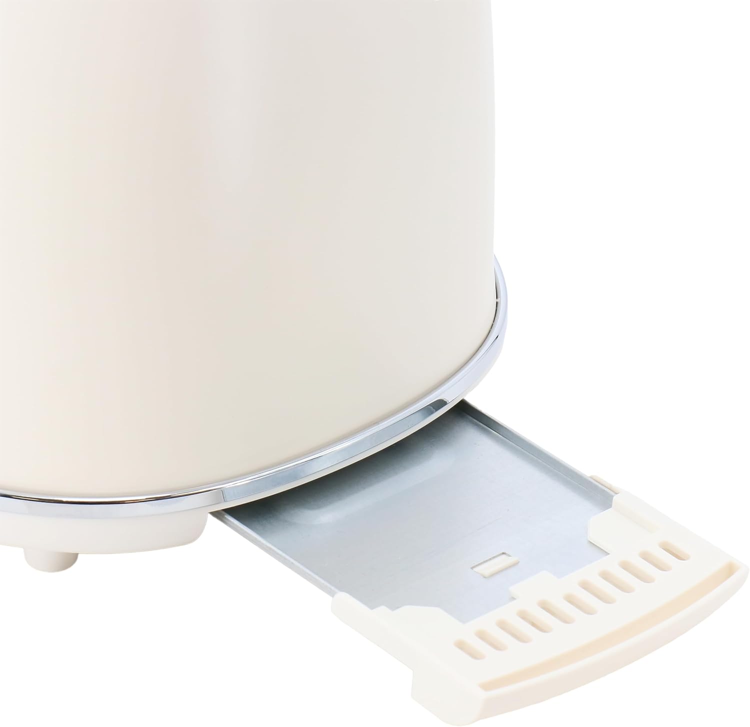 MegaChef 1.7 Quart Electric Tea Kettle and 2 Slice Toaster Combo in Matte Cream (Cream) - Image 6