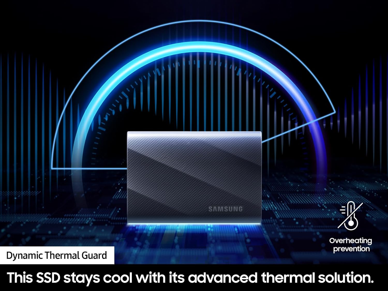 SAMSUNG T9 Portable SSD 4TB, USB 3.2 Gen 2x2 External Solid State Drive, Seq. Read Speeds Up to 2,000MB/s for Gaming, Students and Professionals,MU-PG4T0B/AM, Black (pack of 1) - Image 4