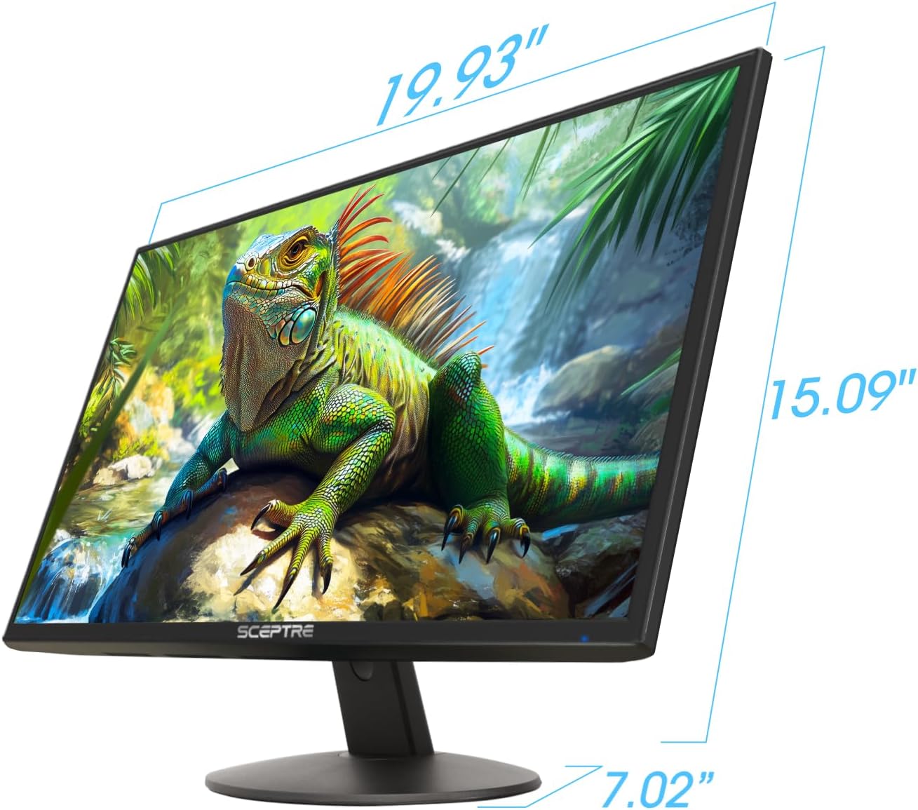 Sceptre New 22-inch Professional Monitor HDMI x2 Build-in Speakers 2025 - Image 3