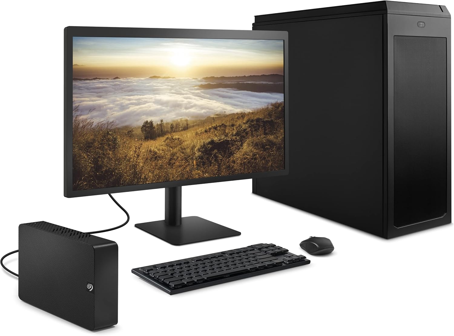 Seagate Expansion 28TB External Hard Drive HDD - USB 3.0, with Rescue Data Recovery Services (STKP28000400) - Image 6