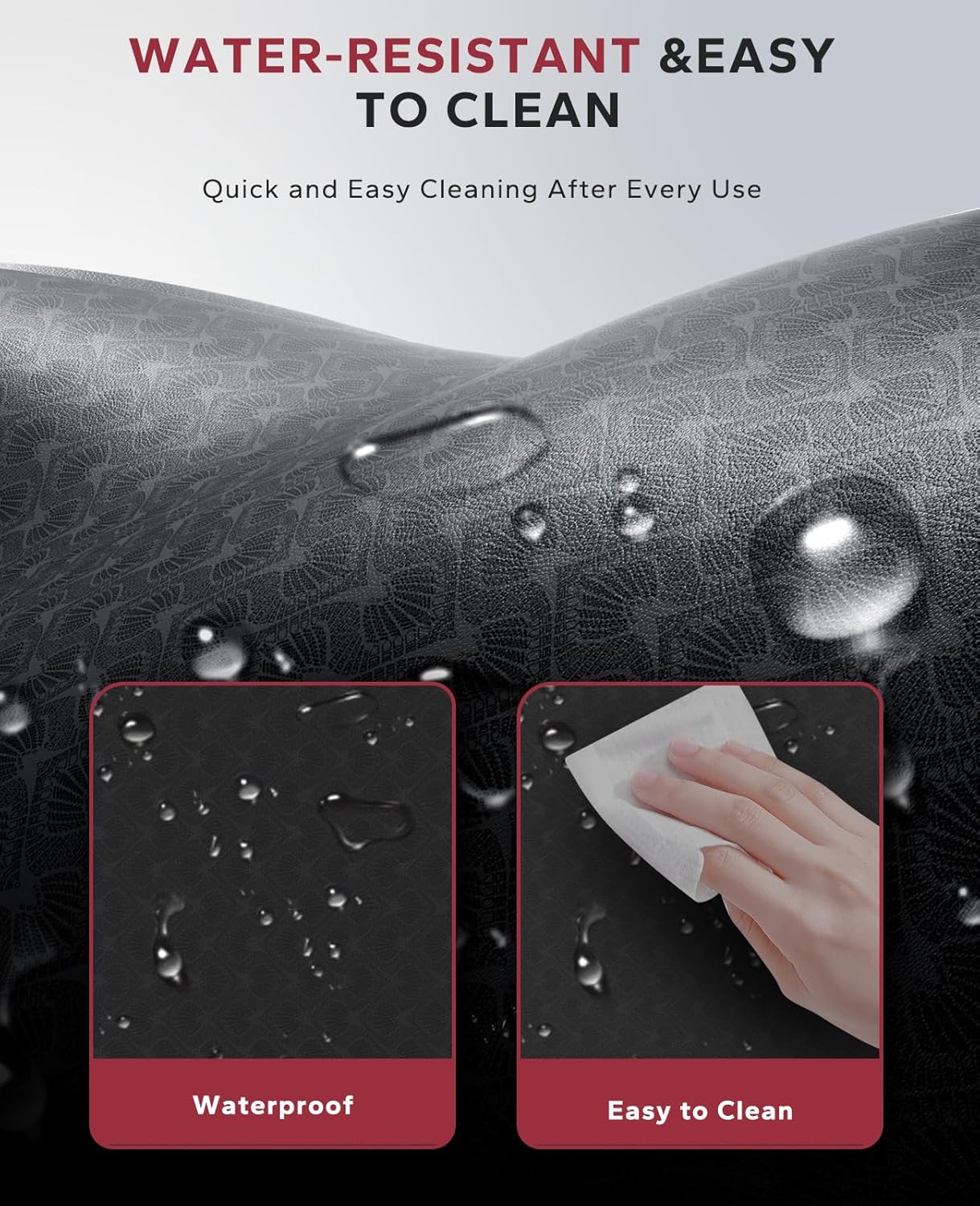 HAPBEAR Large Yoga Mat - 72"x36"x6mm (1/4 inch), Extra Wide Non-Slip Exercise Mat for Home Workout, Yoga, Pilates & Stretching, Durable & Eco-Friendly, Includes Bonus Resistance Bands & Carry Bag - Image 5