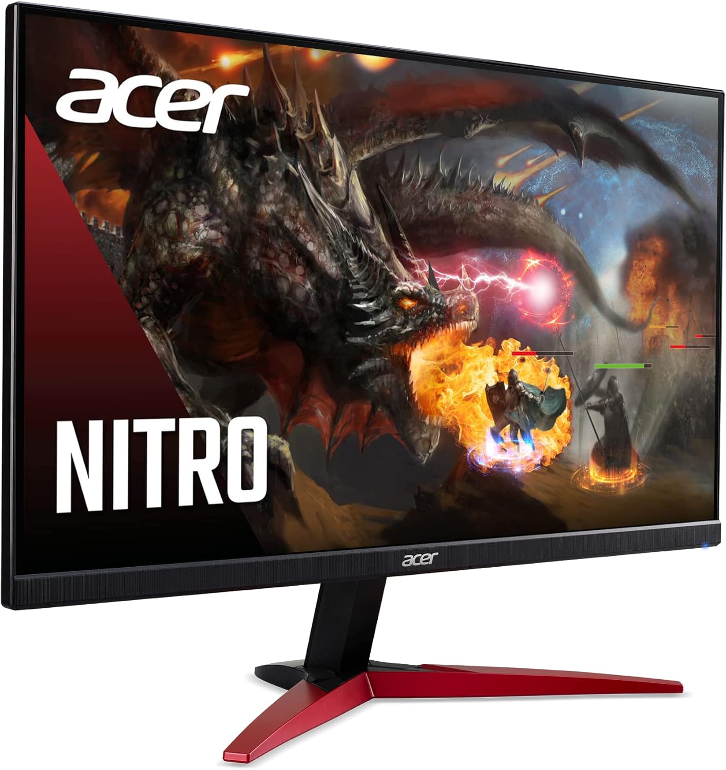 Acer Nitro KG241Y Sbiip 23.8” Full HD (1920 x 1080) VA Gaming Monitor | AMD FreeSync Premium Technology | 165Hz Refresh Rate | 1ms (VRB) | ZeroFrame Design | 1 x Display Port 1.2 & 2 x HDMI 2.0,Black - Image 6