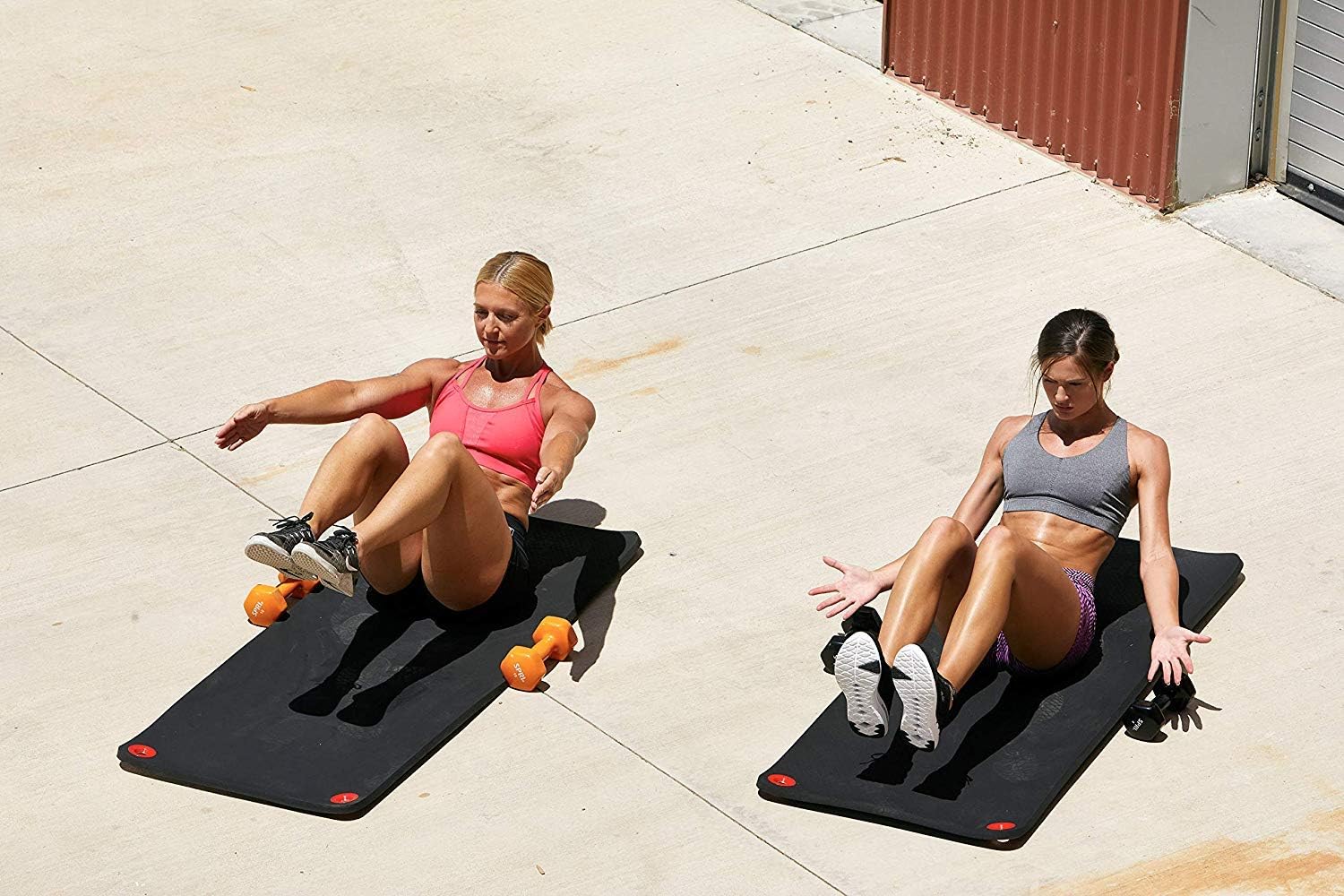 SPRI Hanging Exercise Mat, Fitness & Yoga Mat for Group Fitness Classes, Commercial Grade Quality with Reinforced Holes - Image 5