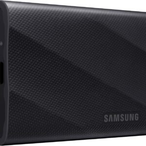 SAMSUNG T9 Portable SSD 4TB, USB 3.2 Gen 2×2 External Solid State Drive, Seq. Read Speeds Up to 2,000MB/s for Gaming, Students and Professionals,MU-PG4T0B/AM, Black (pack of 1)