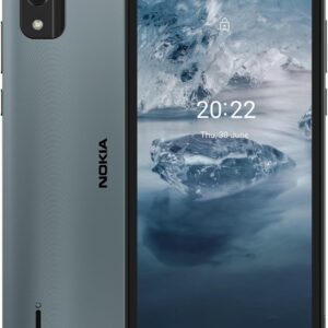 Nokia C2 2E | Android 11 (Go Edition) | Unlocked Smartphone | All Day Battery | 2/32GB | 5.7-Inch Screen | International Version | Blue