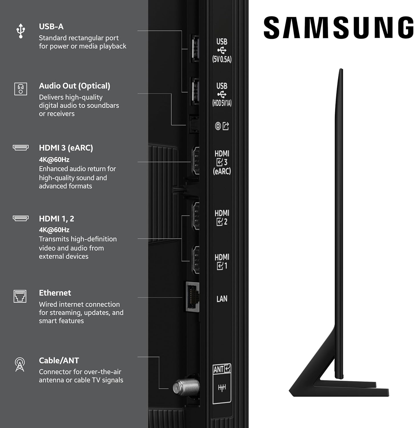 Samsung 32-Inch Class QLED Q8F 4K UHD Smart TV (2025 Model) Q4 AI Processor, 100% Color Volume with Quantum Dot, AirSlim Design, Endless Free Content, Samsung Vision AI, Alexa Built-in - Image 4