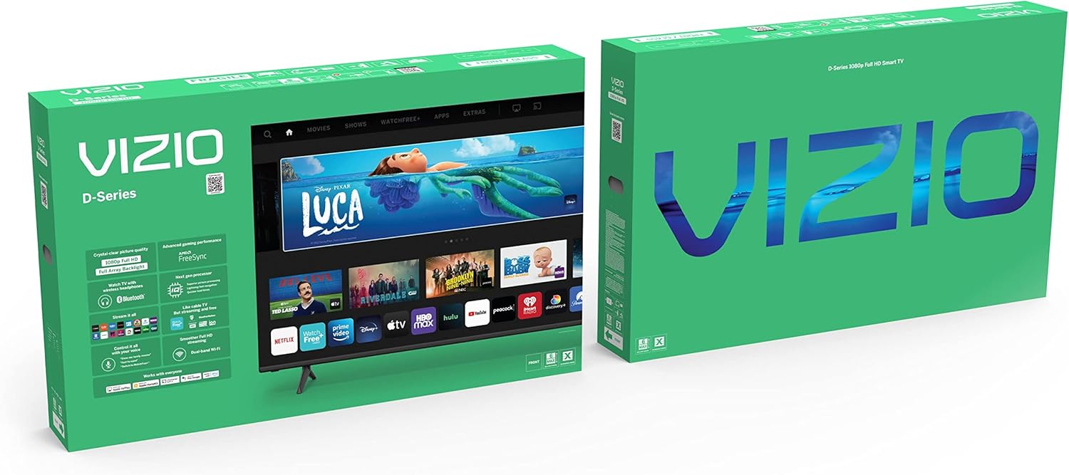 VIZIO 24-inch D-Series FHD LED Smart TV w/Bluetooth Headphone Capable, AMD FreeSync & Alexa Compatibility, D24fM-K01, 2023 Model - Image 15