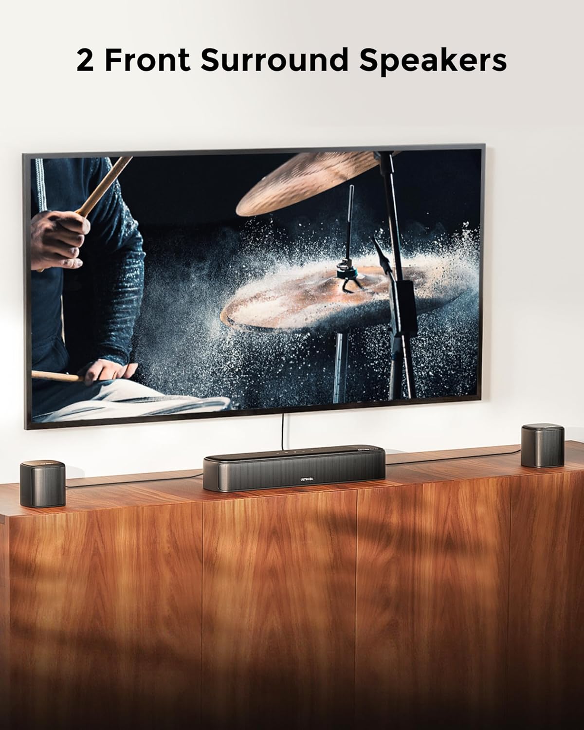 ULTIMEA 7.1ch Sound Bar with Dolby Atmos, Surround Sound System for TV with 4 Surround Speakers, Sound Bar for Smart TV with App Control, Soundbar with Subwoofer for Home Theater, HDMI eARC, Aura A60 - Image 10