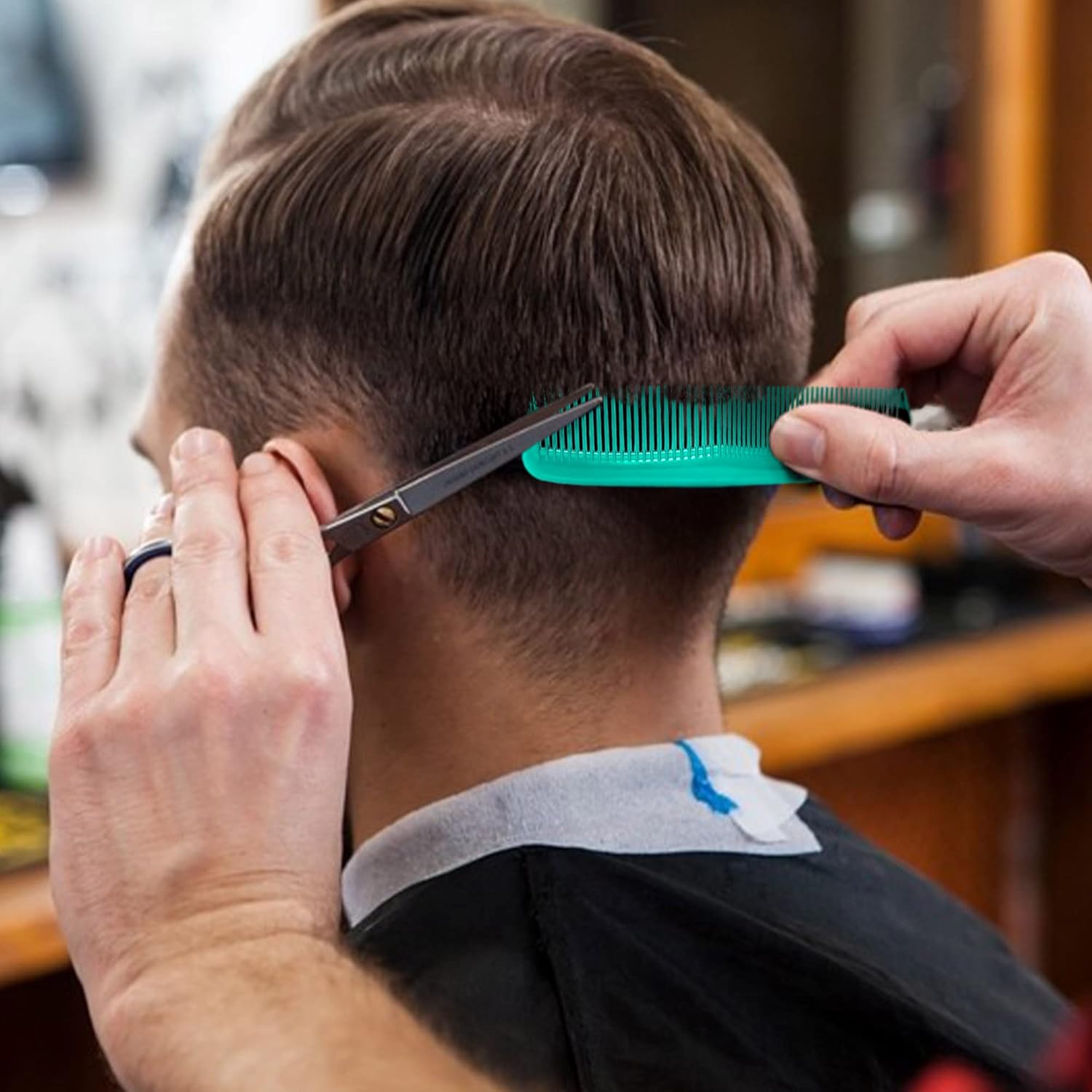 Soft 'N Style Hair Care 4-Pack Comb - Not Breakable - mens comb/fine tooth comb/peines para cabello - Image 5