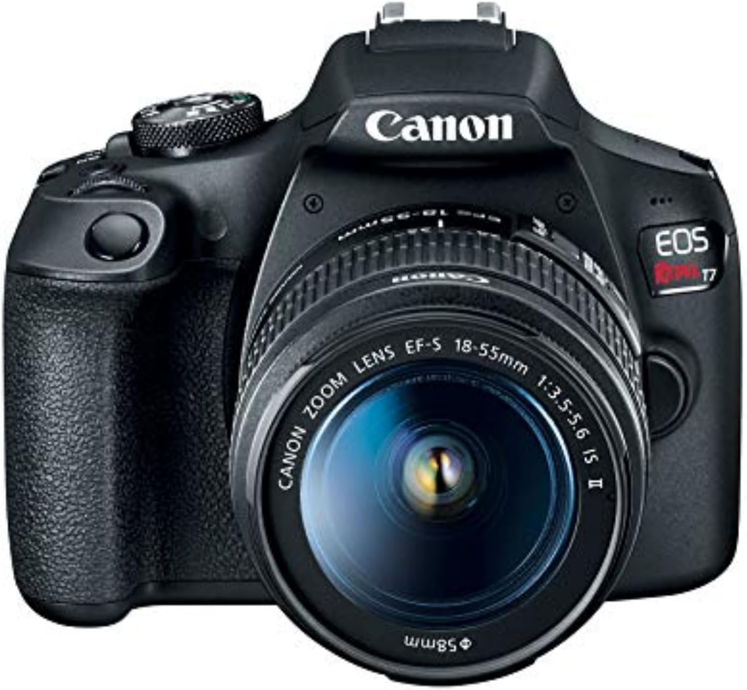 Canon EOS Rebel T7 DSLR Camera with 18-55mm Lens | Built-in Wi-Fi | 24.1 MP CMOS Sensor | DIGIC 4+ Image Processor and Full HD Videos - Image 2