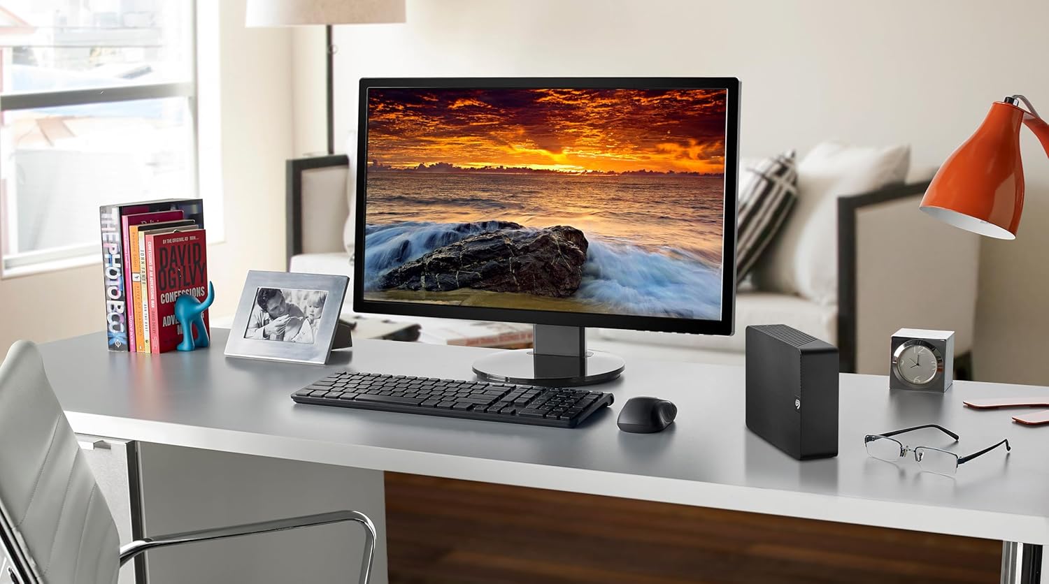 Seagate Expansion 28TB External Hard Drive HDD - USB 3.0, with Rescue Data Recovery Services (STKP28000400) - Image 4