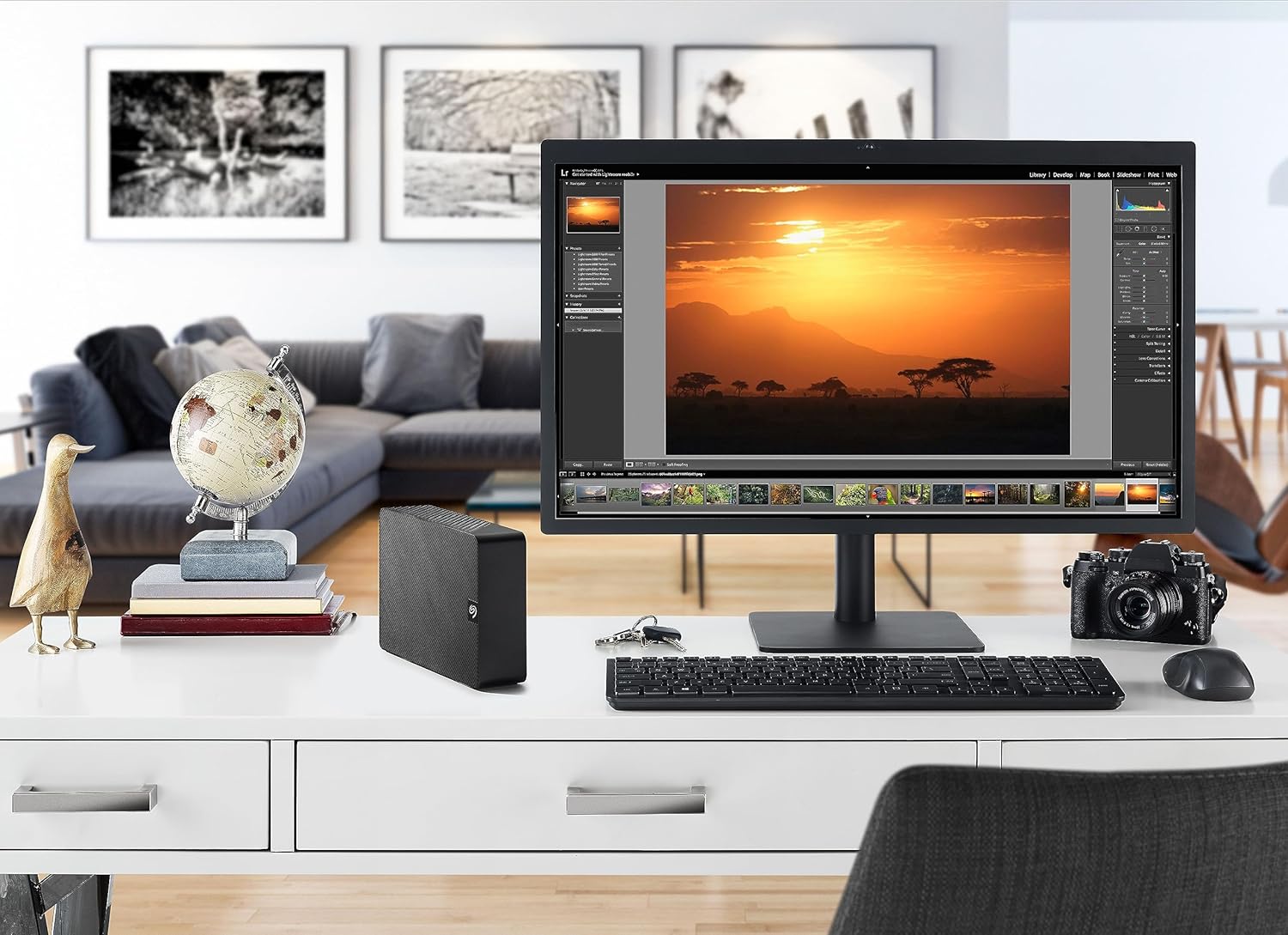 Seagate Expansion 28TB External Hard Drive HDD - USB 3.0, with Rescue Data Recovery Services (STKP28000400) - Image 5