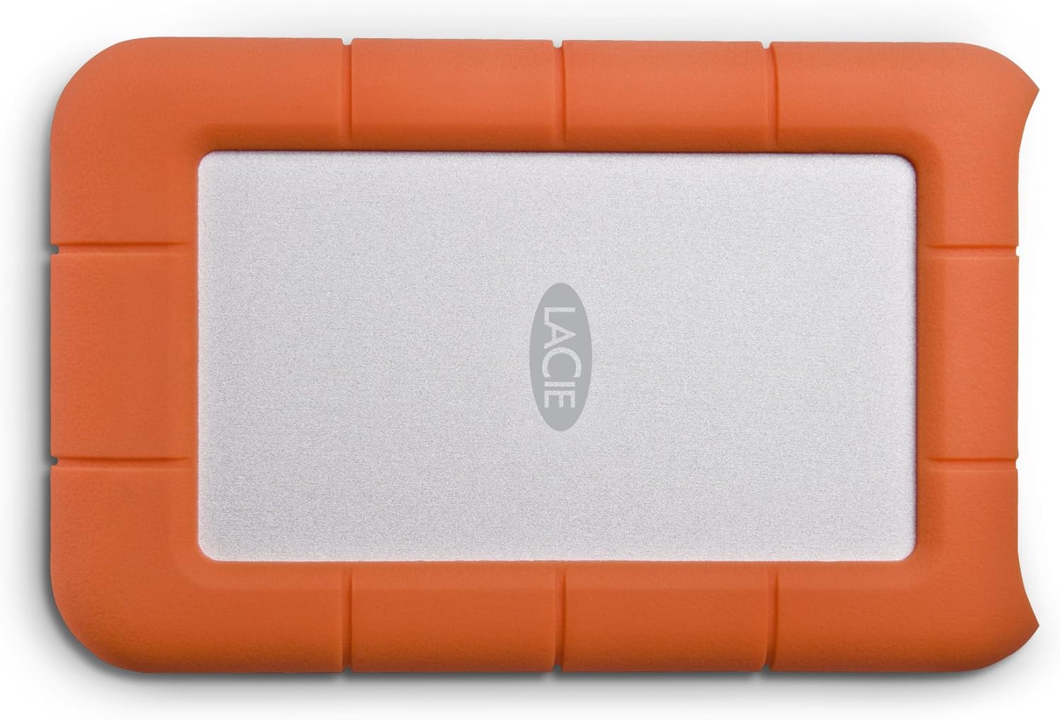 LaCie Rugged Mini 2TB External Hard Drive Portable HDD - USB 3.0/ 2.0 Compatible, Drop Shock Dust Rain Resistant Shuttle Drive, For Mac And PC Computer (LAC9000298), orange - Image 4