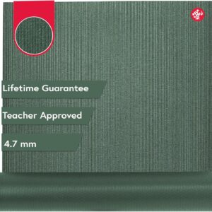 Manduka PROlite Yoga Mat 71″ – 4.7mm | Lifetime Durability | Hygienic Construction | Teacher Approved | 71 x 24 inches | Elderberry