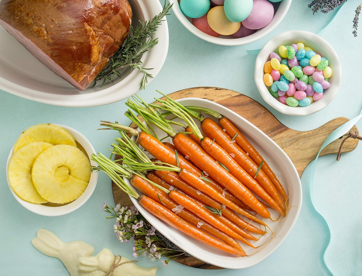 CorningWare French White 12-Pc Ceramic Bakeware Set with Lids Chip and Crack Resistant Stoneware Baking Dish, Microwave, Dishwasher, Oven, Freezer and Fridge Safe - Image 2