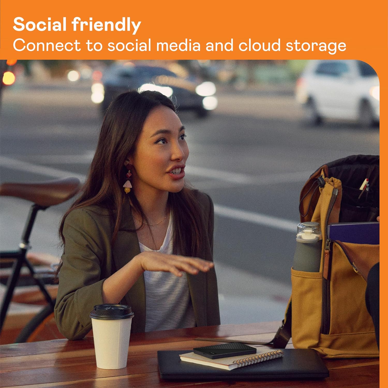 WD 5TB My Passport, Portable External Hard Drive, Black, backup software with defense against ransomware, and password protection, USB 3.1/USB 3.0 compatible - WDBPKJ0050BBK-WESN - Image 2