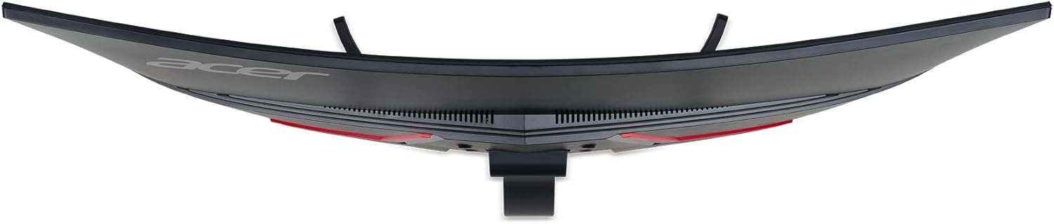 Acer Nitro 31.5 Inch WQHD 2560 x 1440 1500R Curved Gaming Monitor | AMD FreeSync | Up to 180Hz Refresh | 1ms (VRB) | Tilt | One Display Port 1.4 & Two HDMI 2.0 | EDA323QU S3bmiiphx - Image 9