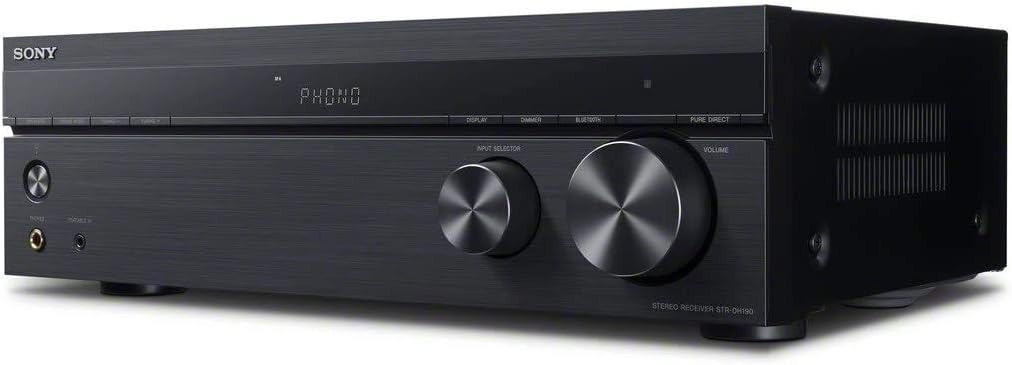 Sony STRDH190 2-ch Home Stereo Receiver with Phono Inputs & Bluetooth Black - Image 7
