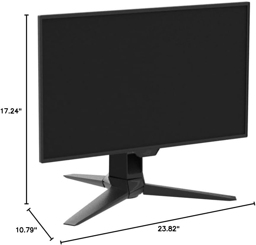 ASUS ROG Swift 27”1440P OLED DSC Gaming Monitor (PG27AQDM) - QHD (2560x1440), 240Hz, 0.03ms, G-SYNC Compatible, Anti-Glare Micro-Texture Coating, 99% DCI-P3, True 10-bit, DisplayPort,Black - Image 8