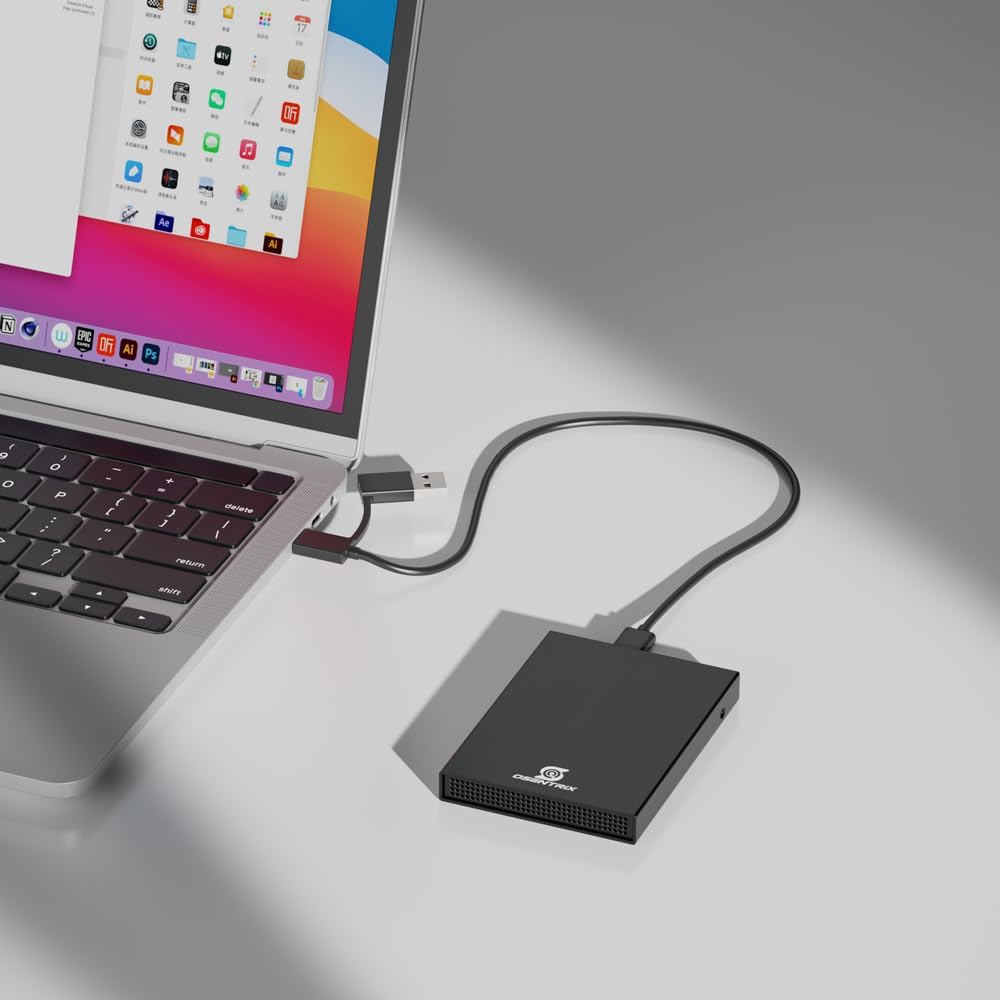 O2-BK 2TB USB 3.0 Pocket-Size Portable External Hard Drive (for Windows, MacOS, Xbox, PS) - Image 6