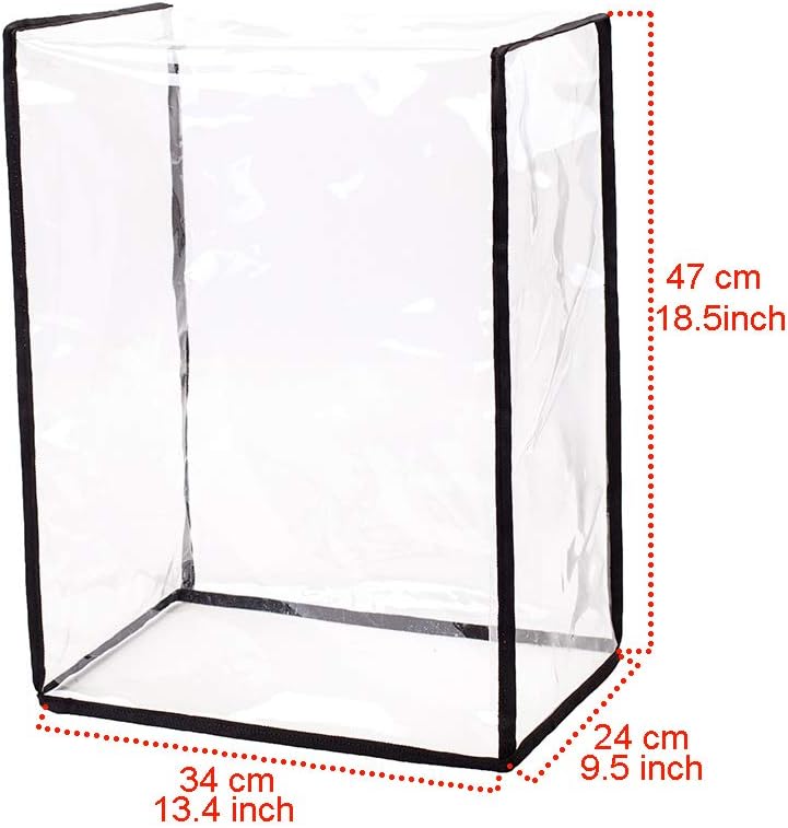 Clear Kitchen Blender Dust Cover,Blender Covers Compatible with Ninja Foodi Blender,Blender Covers For kitchen Appliance Covers,Blender Cover with Accessory Pocket.Juice Cover Gift For Women. - Image 2