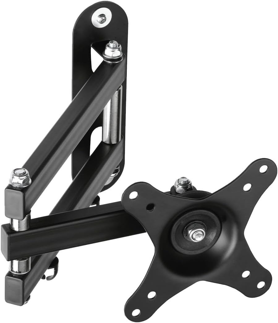 Suptek TV Wall Mount Swivel Tilt Rotation Full Motion Adjustable Articulating for Most 15-32 inch LED, LCD Monitor Wall Mount VESA 75,100 (MA2720) - Image 4
