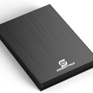 O2-BK 2TB USB 3.0 Pocket-Size Portable External Hard Drive (for Windows, MacOS, Xbox, PS)