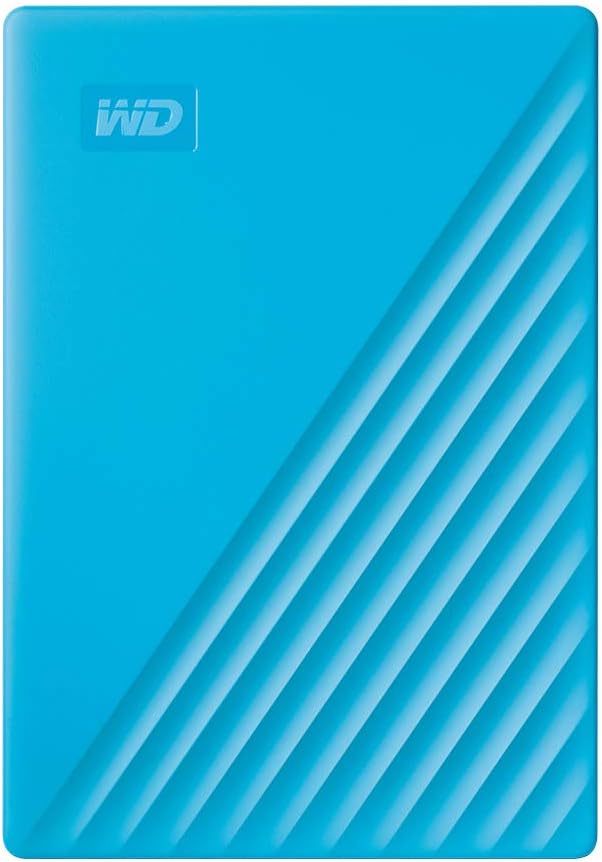 WD 4TB My Passport, Portable External Hard Drive, Blue, backup software with defense against ransomware, and password protection, USB 3.1/USB 3.0 compatible - WDBPKJ0040BBL-WESN - Image 2