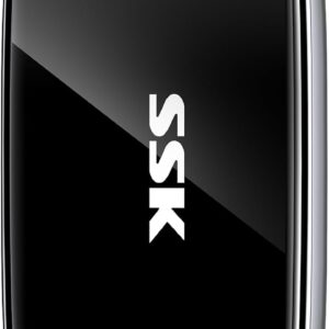 SSK 2TB SSD External Hard Drive, Portable SSD Drive up to 2000 MB/s, USB 3.2 Gen2X2 External Solid State Drives for iPhone 15/16 PRO、Mac、Phone OTG、Laptops with LED Indicator