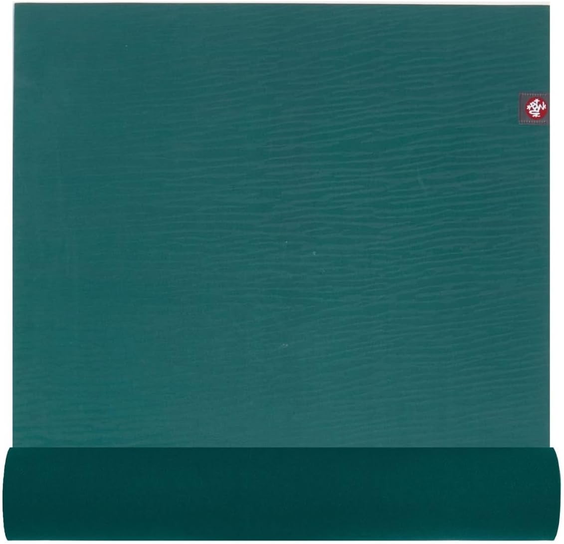 MANDUKA eKOLite Yoga Mat - 4mm Natural Rubber | Eco-Friendly | Soft Textured Surface | Natural Next-to-Skin Feel