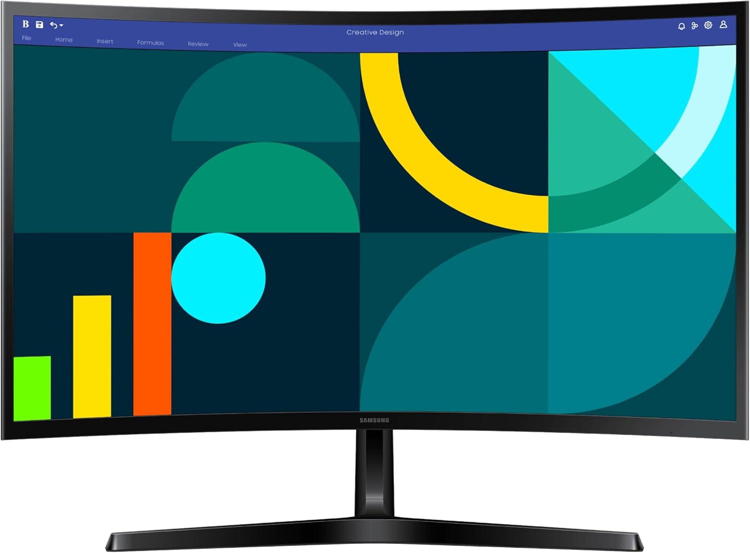 Samsung 27" Essential S3 (S36GD) Series FHD 1800R Curved Computer Monitor, 100Hz, Game Mode, Advanced Eye Comfort, HDMI and D-sub Ports, LS27D366GANXZA, 2024 - Image 10