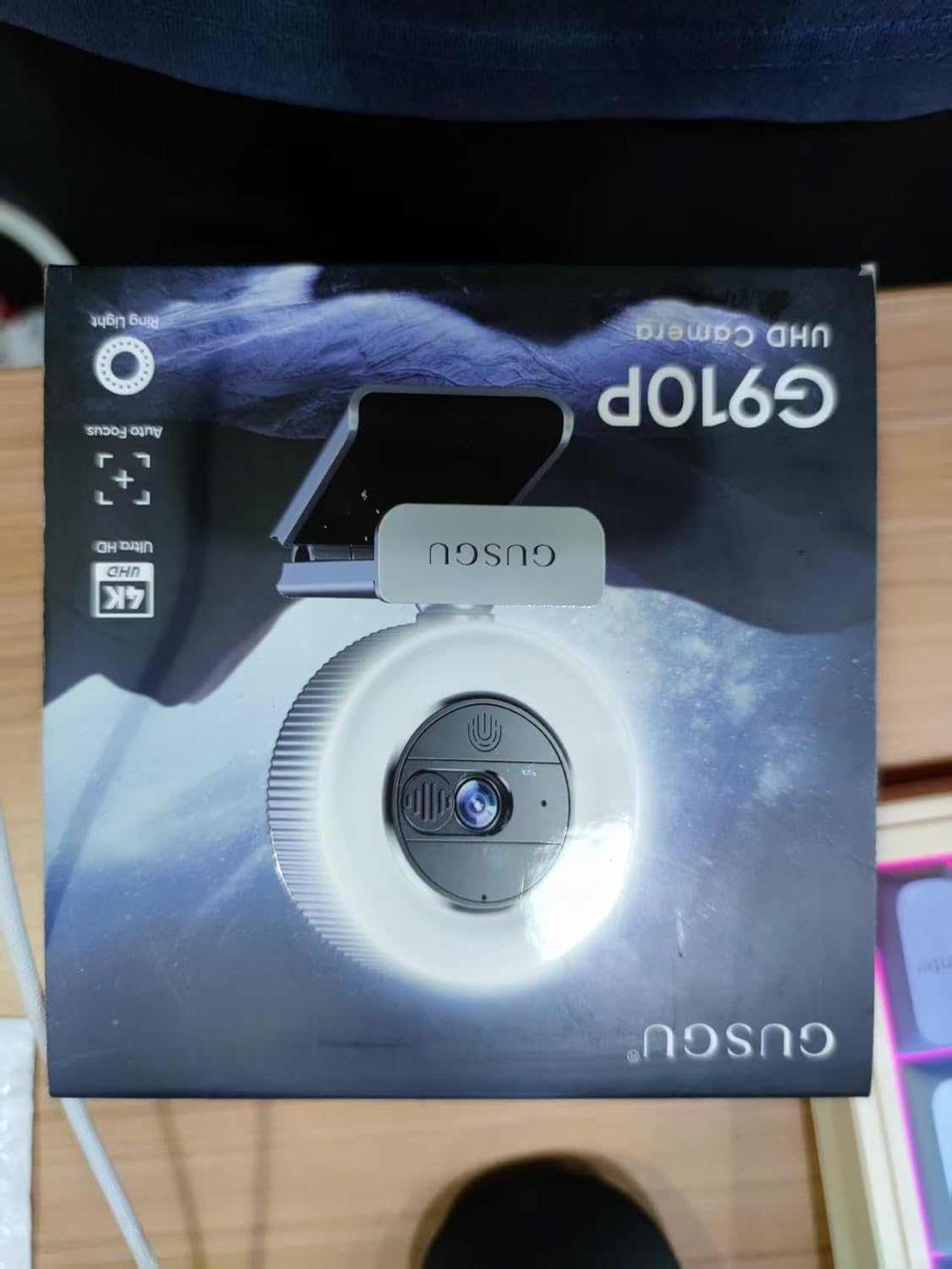 GUSGU G910 2K Quad HD Webcam for PC, with Microphone & Light & Privacy Cover, Web Camera for Desktop Computer/Laptop/MacBook, USB Streaming Camera - Image 8