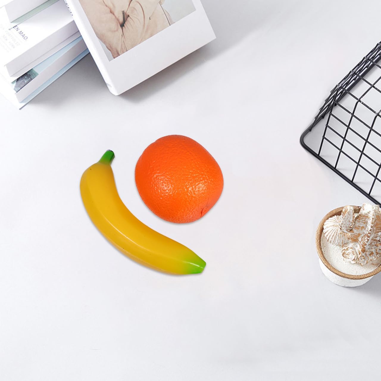 SUPVOX 2pcs Musical Instruments Fruit Shakers (Banana & Orange): Crystal-Clear Sound, Durable ABS Plastic, Fun Musical Toys for Ages 3+ - Ideal for Classroom Learning & Home Play - Image 9