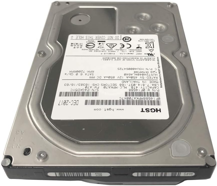 HGST Ultrastar 7K4000 HUS724040ALA640 (0F14688) 4TB 7200RPM 64MB Cache SATA 6.0Gb/s 3.5in Enterprise Hard Drive (Renewed) - Image 4