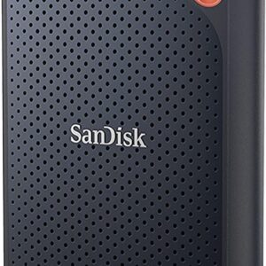 SanDisk 2TB Extreme Portable SSD – Up to 1050MB/s, USB-C, USB 3.2 Gen 2, IP65 Water and Dust Resistance, Updated Firmware – External Solid State Drive – SDSSDE61-2T00-G25